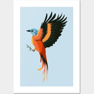 Fly bird Posters and Art